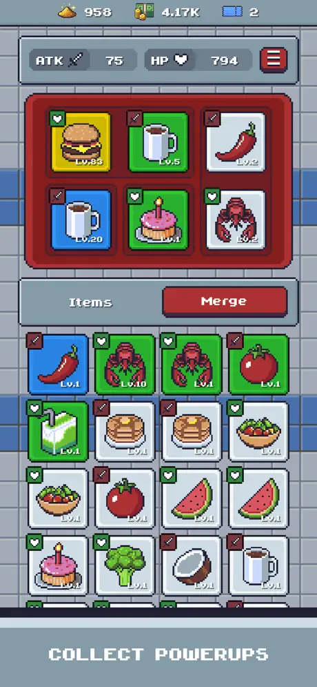 Collect Powerups
